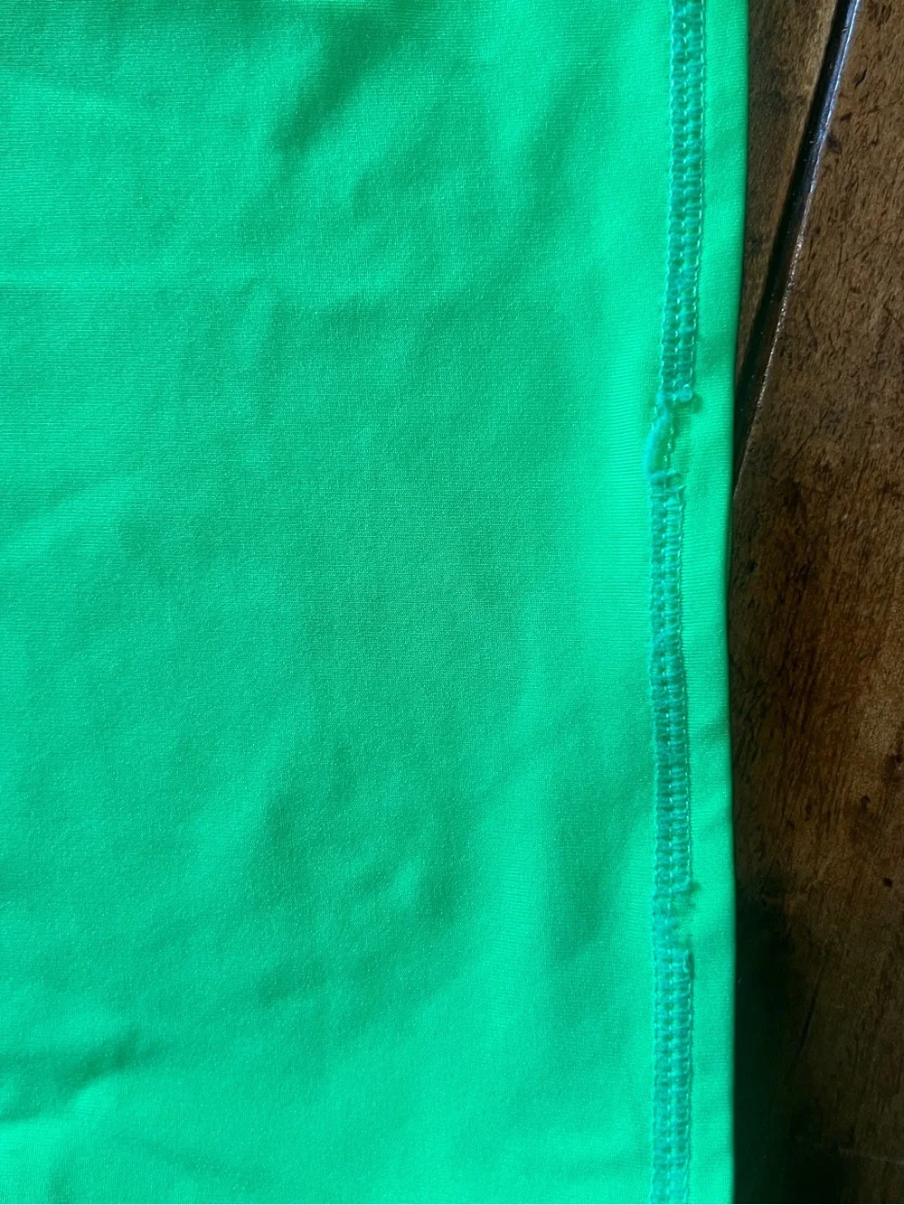 Lands’ End boys size 6 rash guard swim trunk set upf 50 green blue colorblock